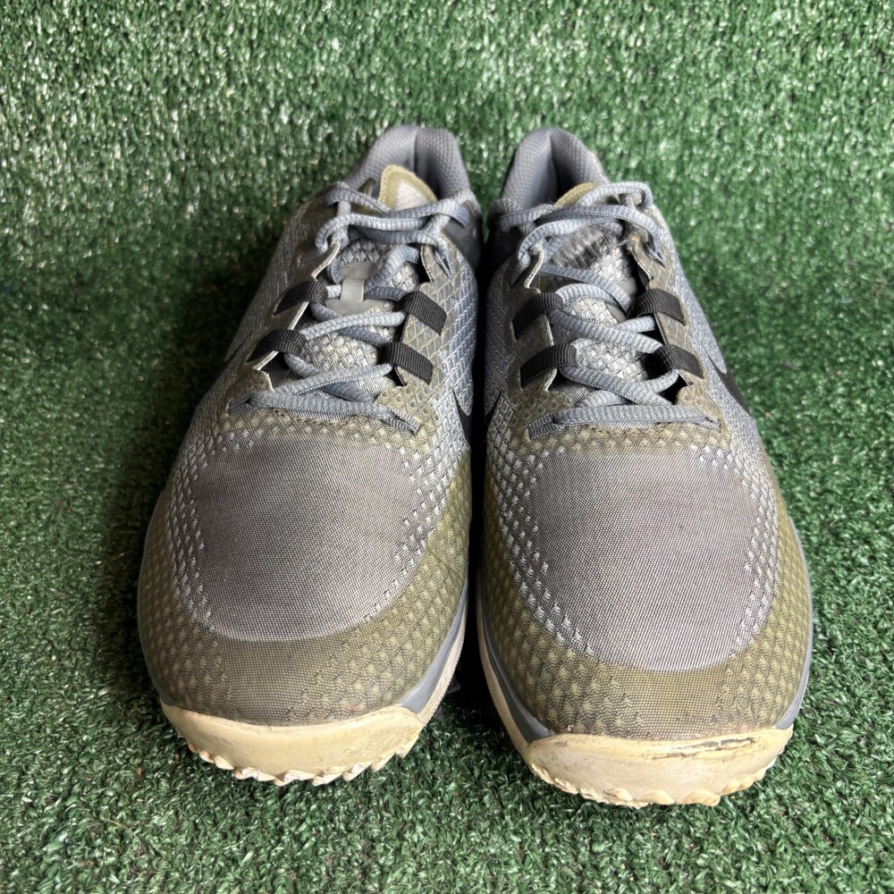 Nike Tiger Woods TW 15 Spiked Golf Mesh Athletic Shoes Grey Womens Size 10.5 - Picture 2 of 12